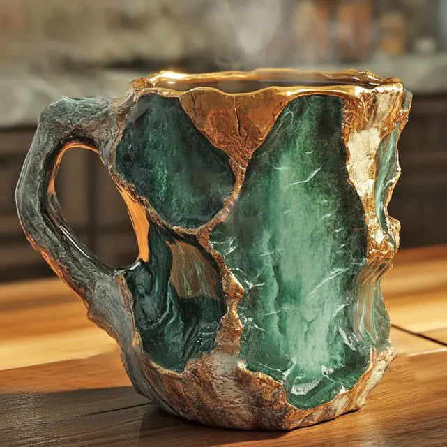 Tasses à café en minéraux infusés de cristal