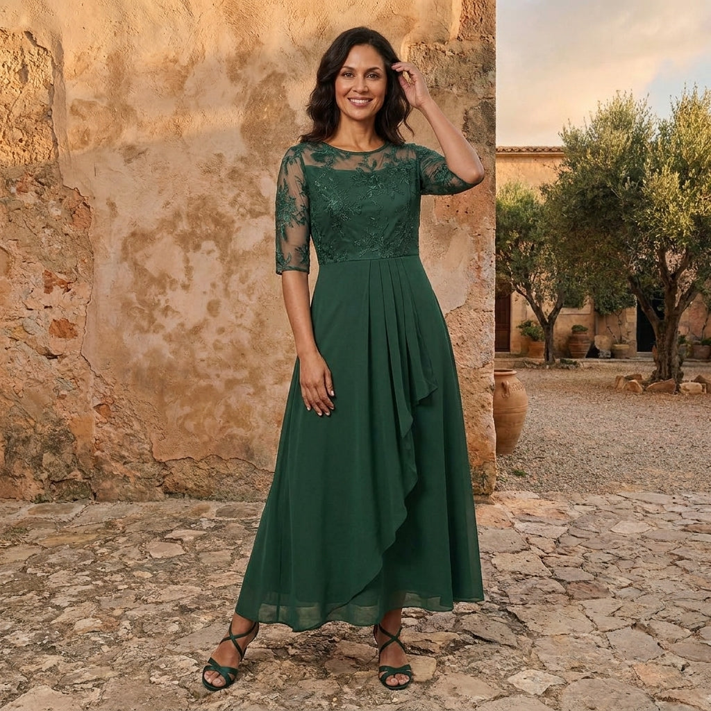 LOLA CASTELL | ROBE EN GAZE ÉLÉGANTE