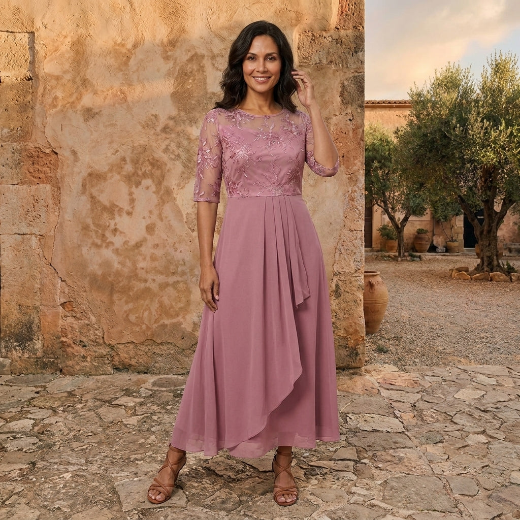 LOLA CASTELL | ROBE EN GAZE ÉLÉGANTE