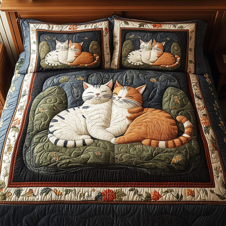 Ensemble de Literie 3 Pièces Purrfect Duo