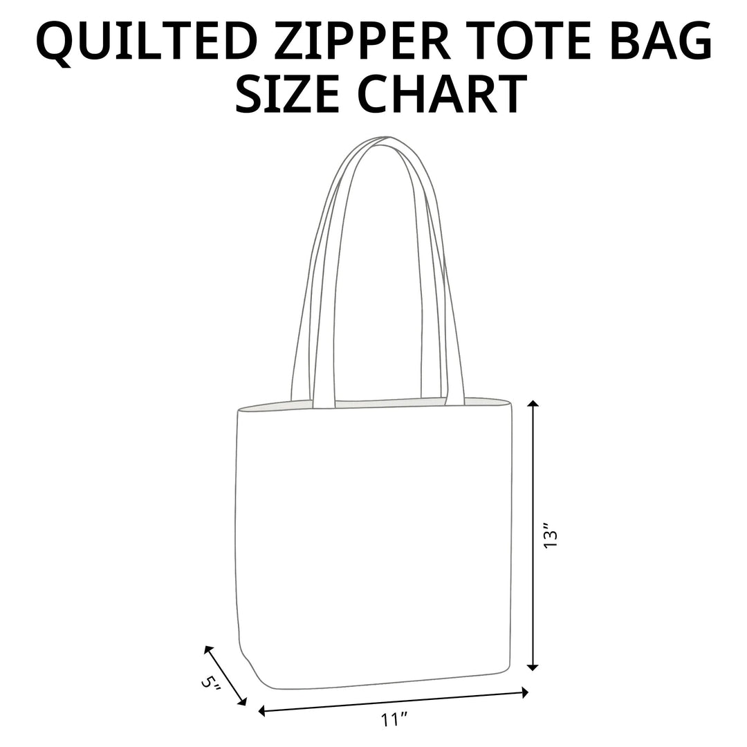 Sac fourre-tout zippé Sunset Stitch