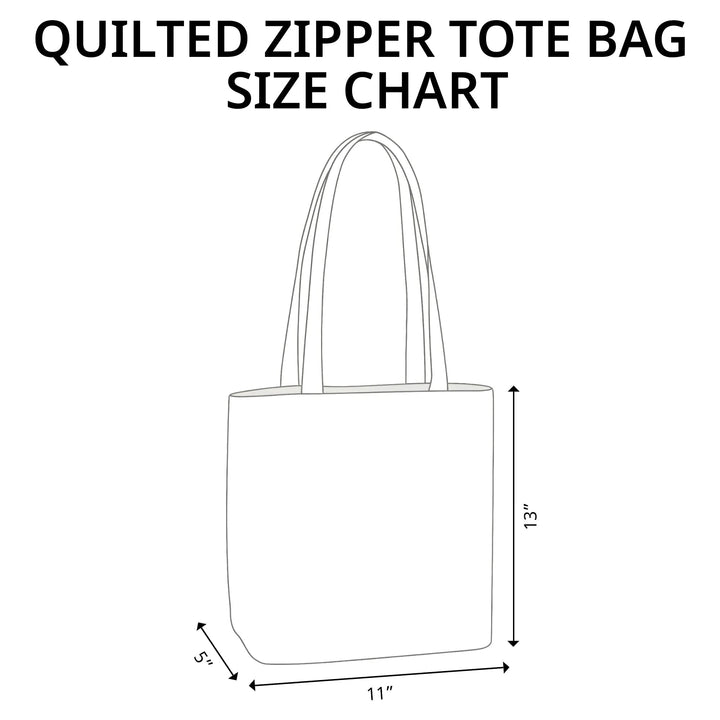 Sac fourre-tout zippé Sunset Stitch