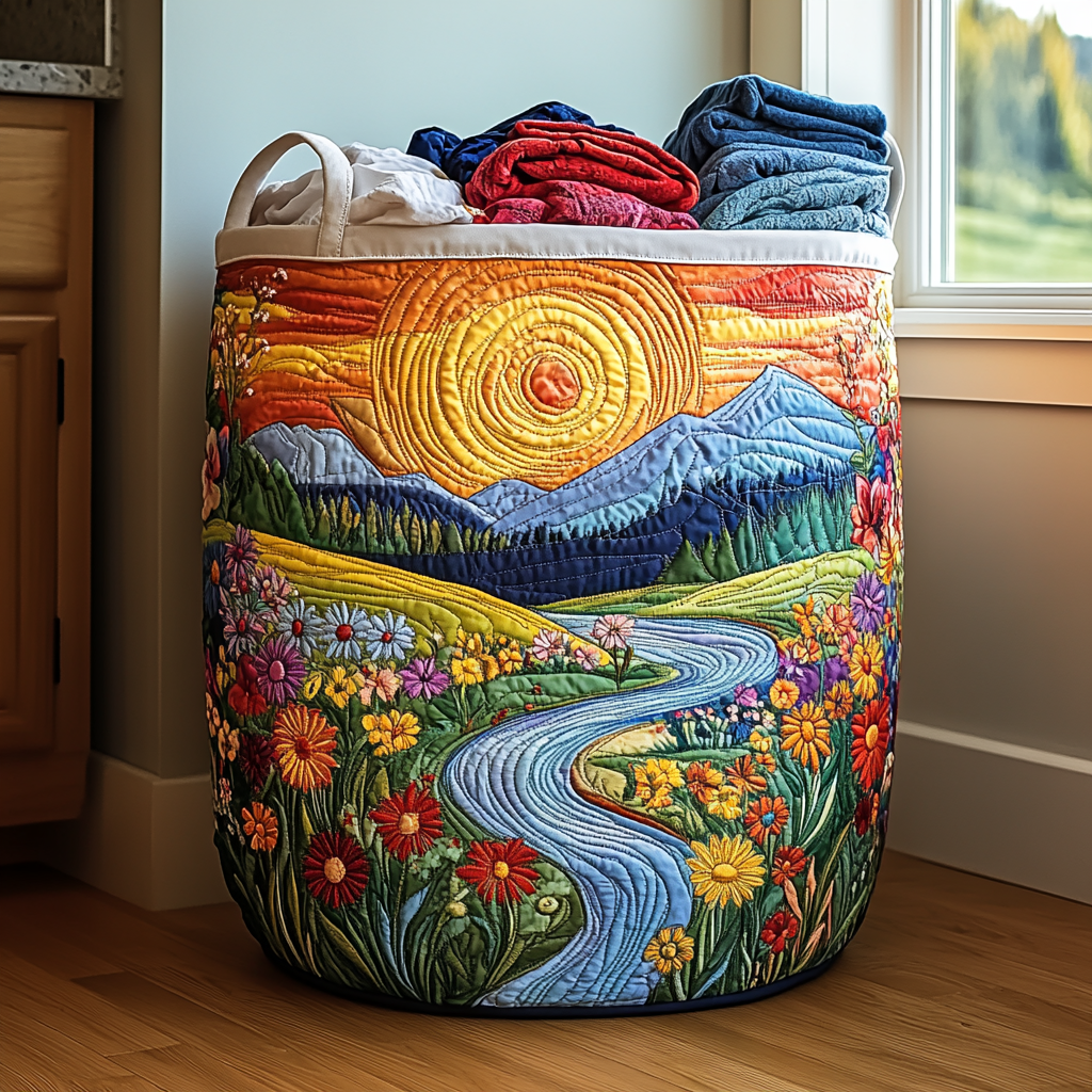 Panier à Linge River Bloom