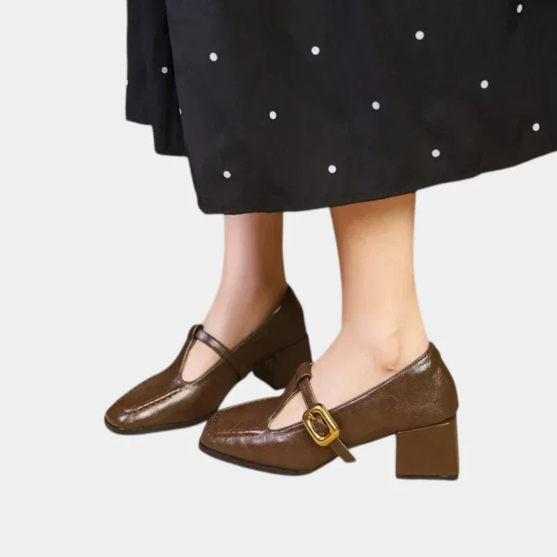 Ria | Chaussure Femme Intemporelle avec Talon Élégant