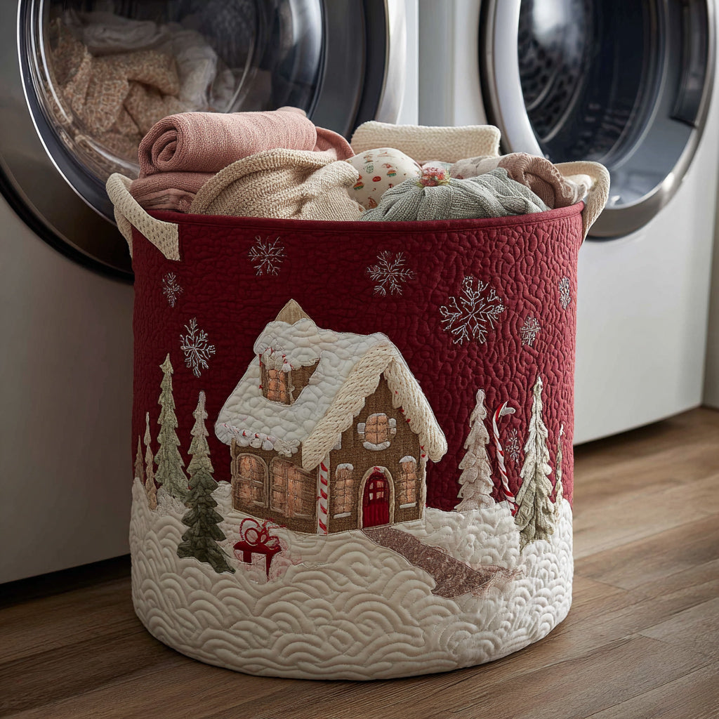 Panier à linge Snowy House
