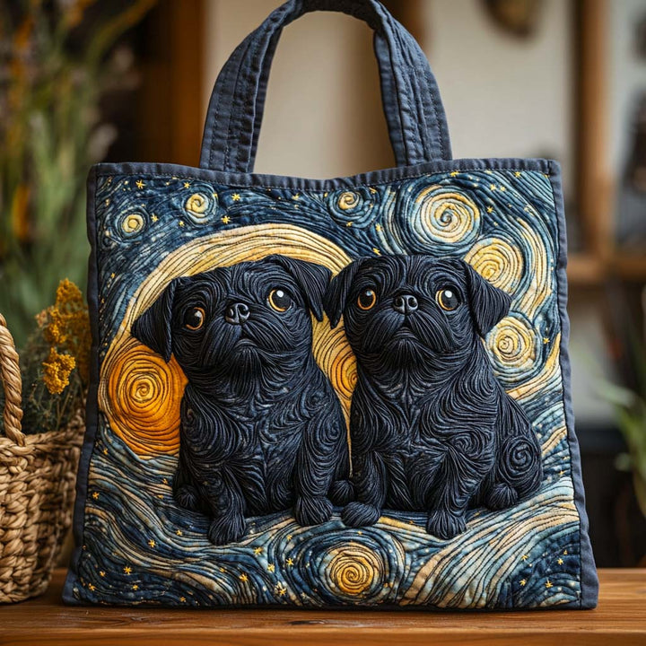 Sac fourre-tout Pugs Nuit Étoilée