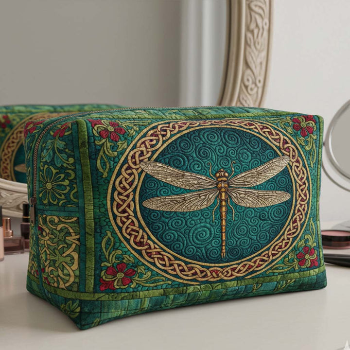 Trousse de Maquillage Matelassée Nymphe d'Été
