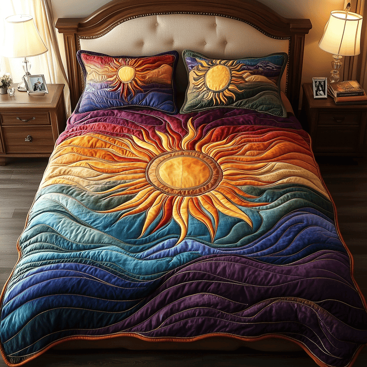 Ensemble de literie 3 pièces Sun Glow Aura