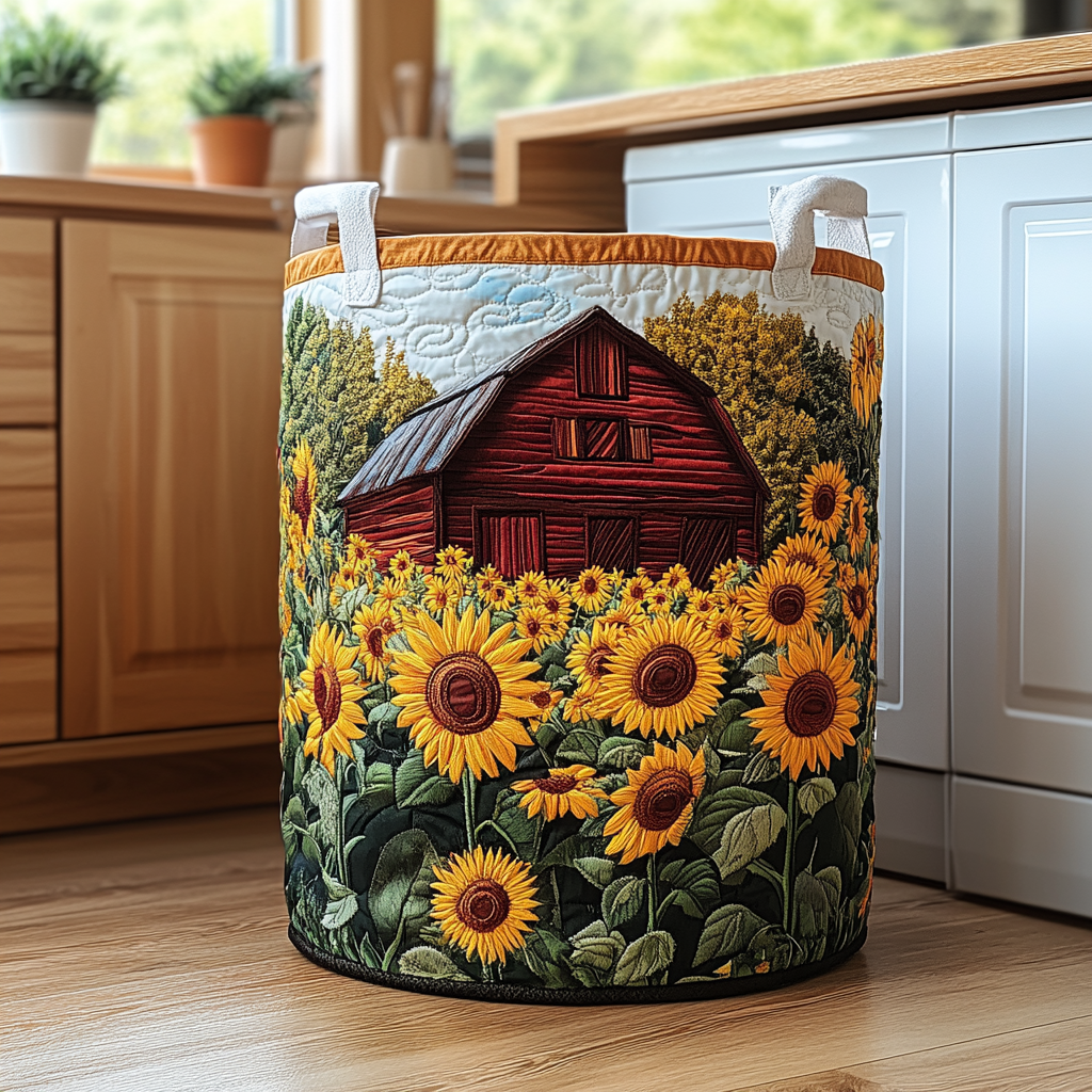 Panier à Linge Tournesol