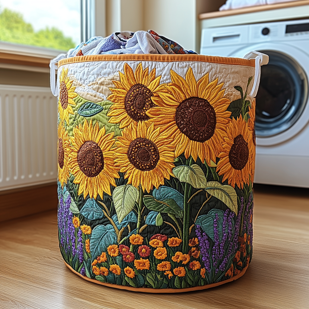 Panier à Linge Havre de Tournesol