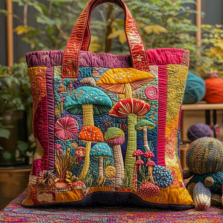 Sac fourre-tout Fungi au coucher de soleil