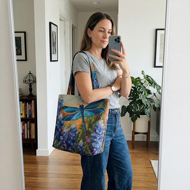 Sac fourre-tout zippé Sunset Stitch