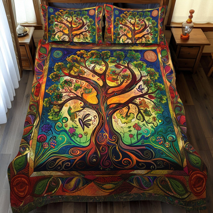 Ensemble de literie en 3 pièces Artisan Arbre de Vie Celtique