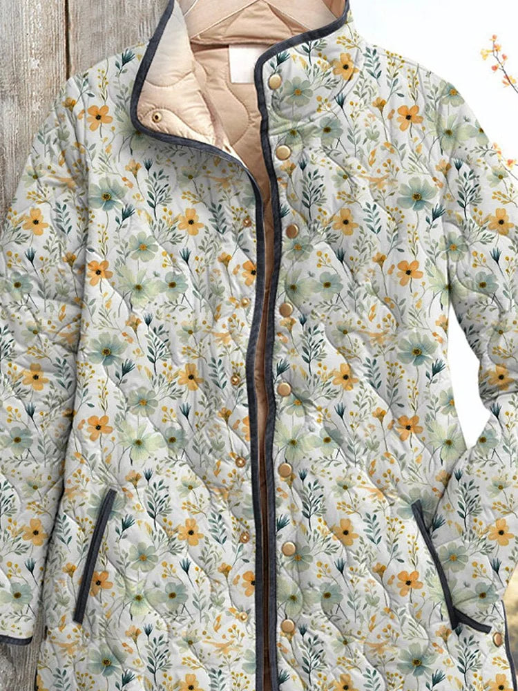 Rosalind | Veste matelassée à fleurs
