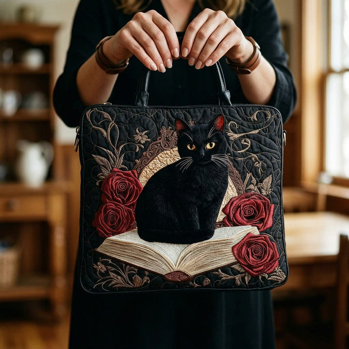 Sac fourre-tout matelassé avec design Pattes Sombres