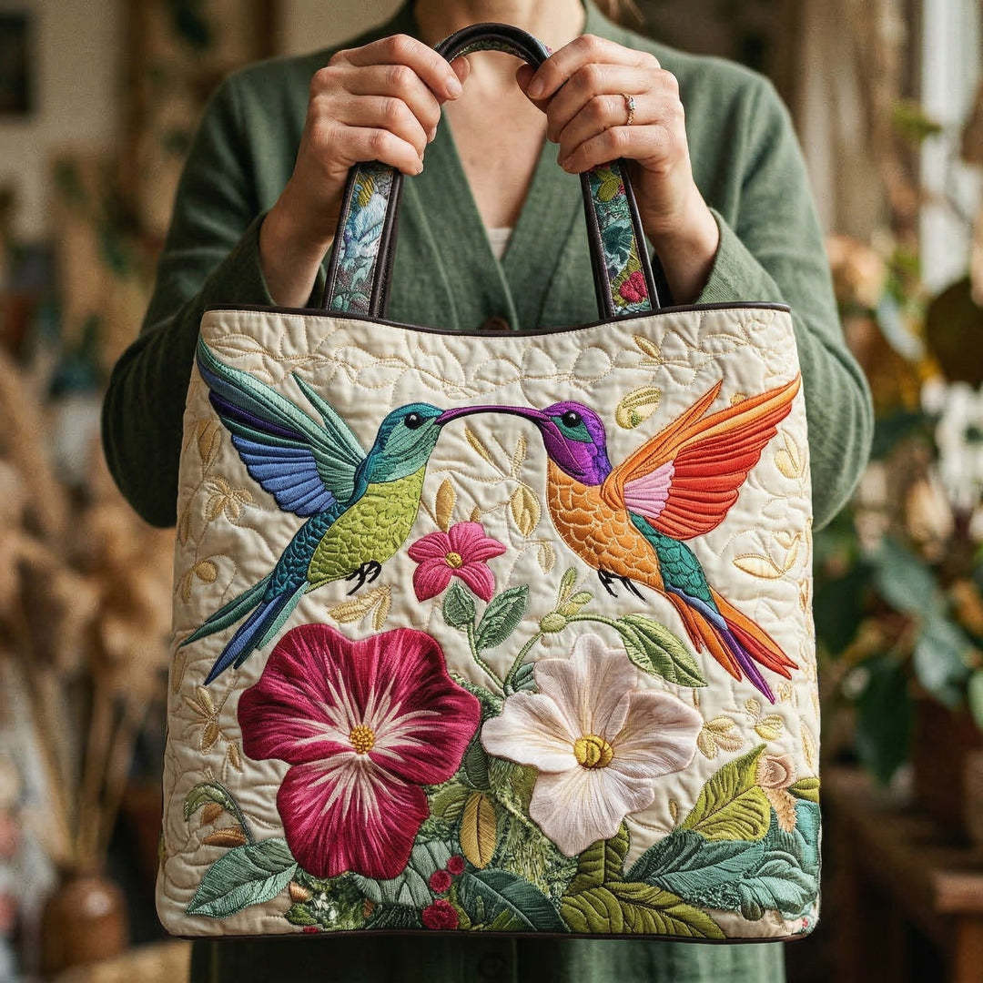 Sac fourre-tout matelassé Colibri