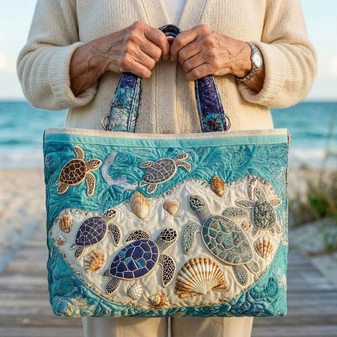 Sac fourre-tout Artisan Turtle Embrace