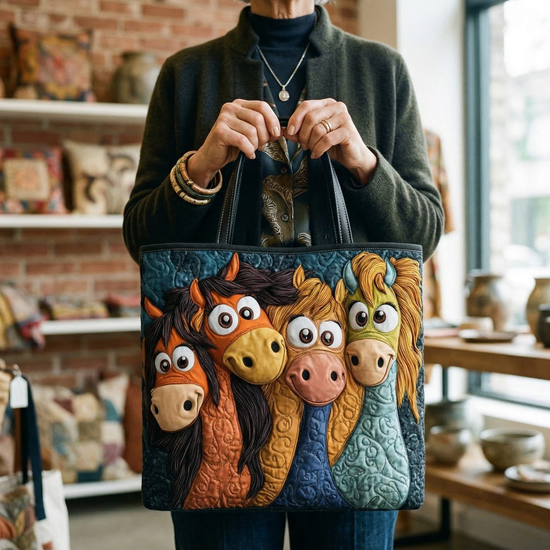 Sac fourre-tout en tissu fait main et fantaisiste