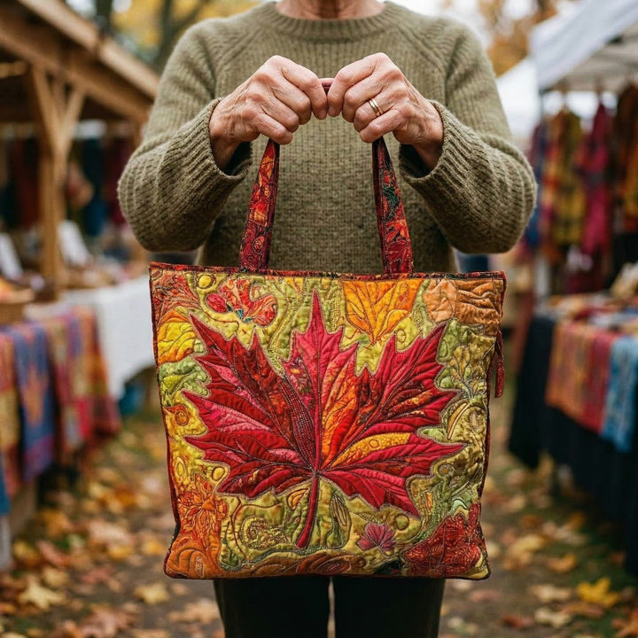 Sac fourre-tout en érable au coucher de soleil fait à la main