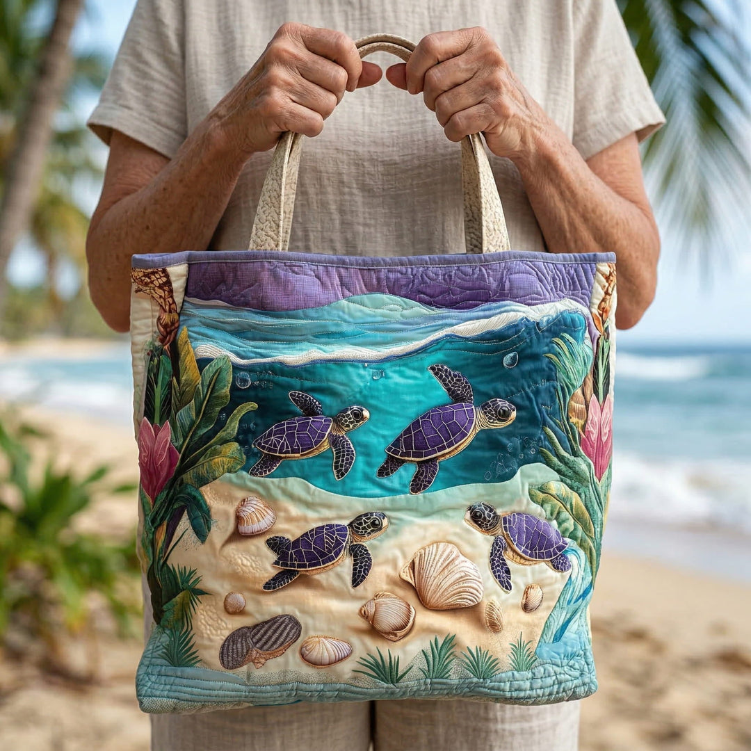 Sac Tote Artisan : Essence du Lagon
