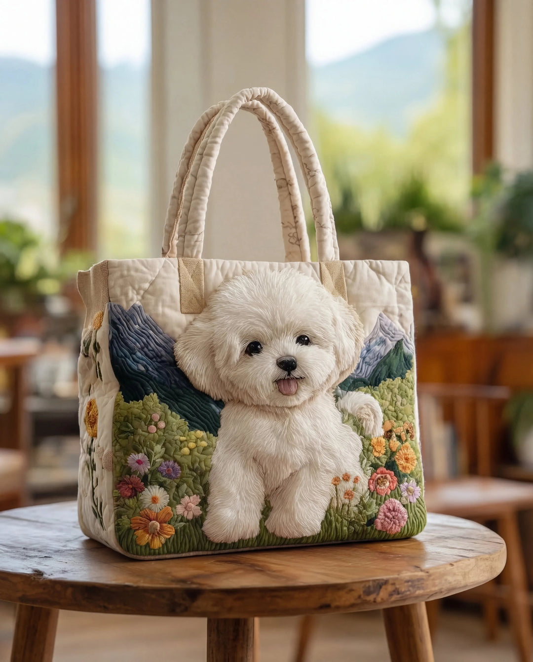 Sac À Main Artisanal “Chien Enchanté”