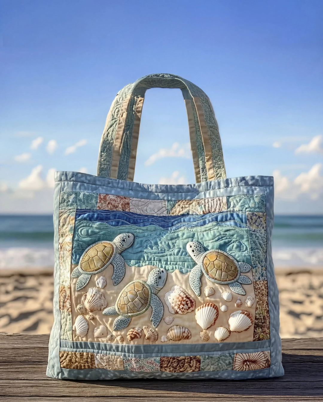 Sac à main artisanal "Tortue"
