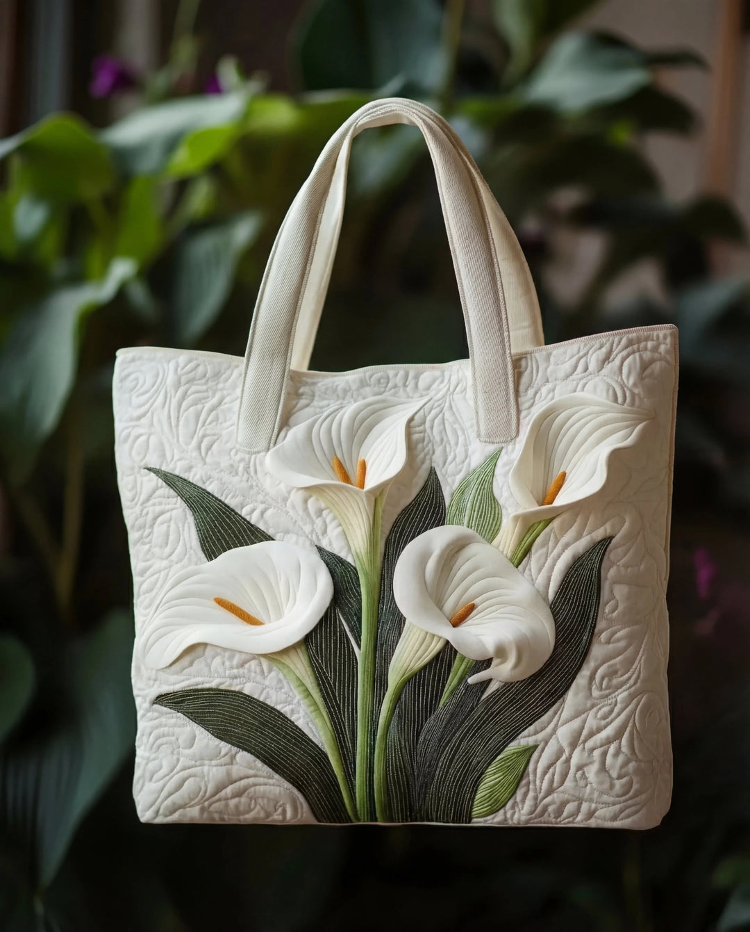 Sac à main artisanal "Concha Blanca"