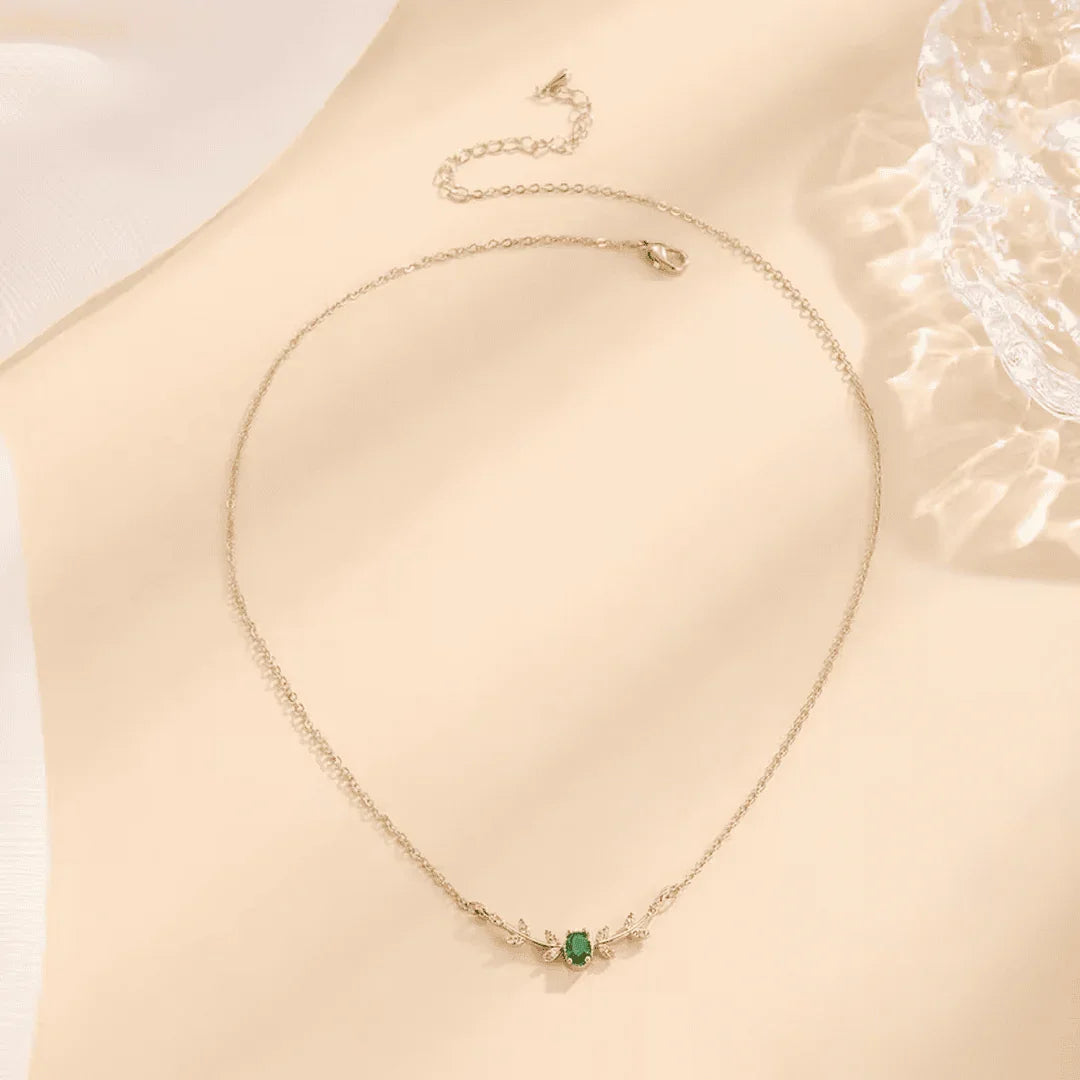 Émilie | Collier Émeraude