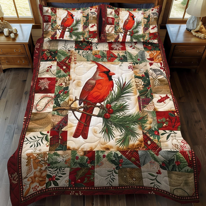 Ensemble de literie matelassé Cardinal 3 pièces