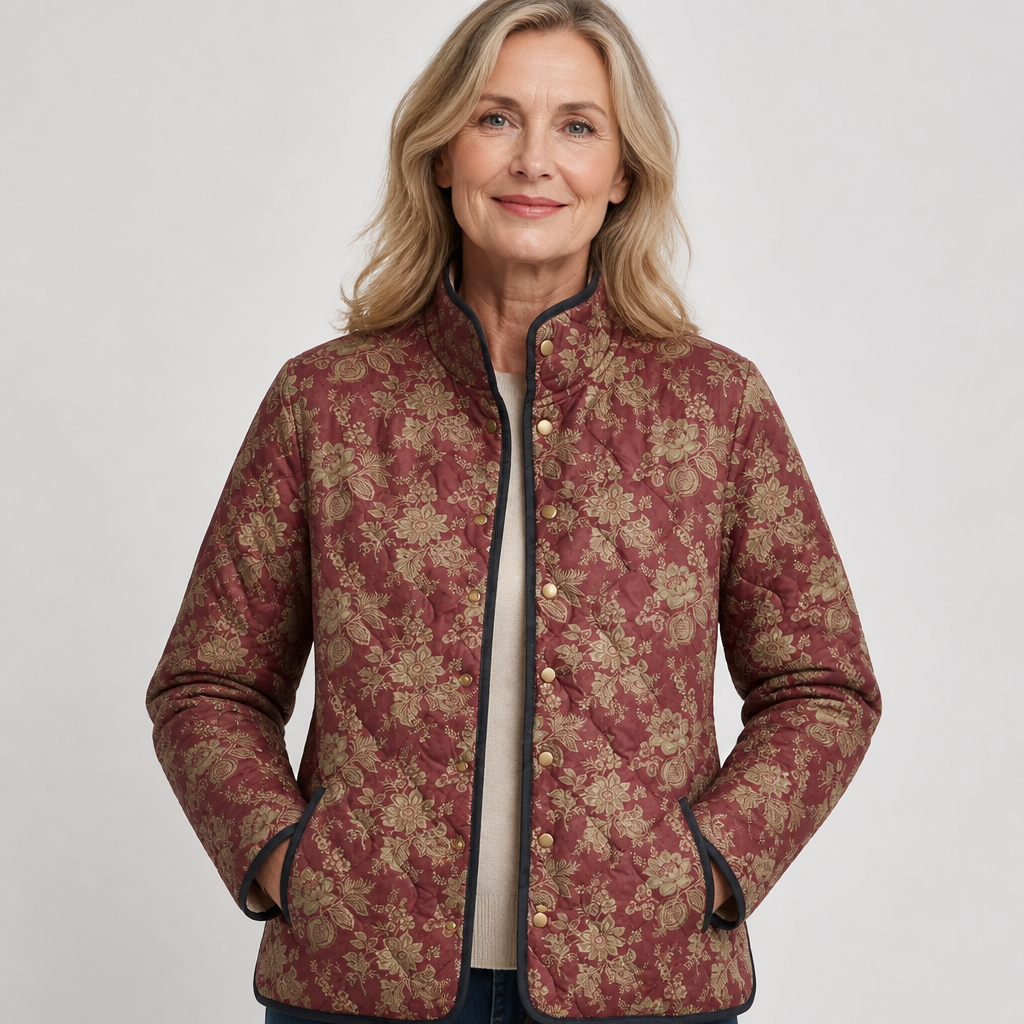 Joan | Veste matelassée à motifs patchwork