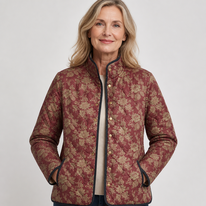 Joan | Veste matelassée à motifs patchwork