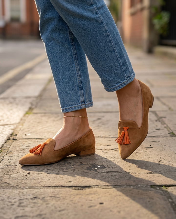 Livia | Ballerine à Pointe Slip-On