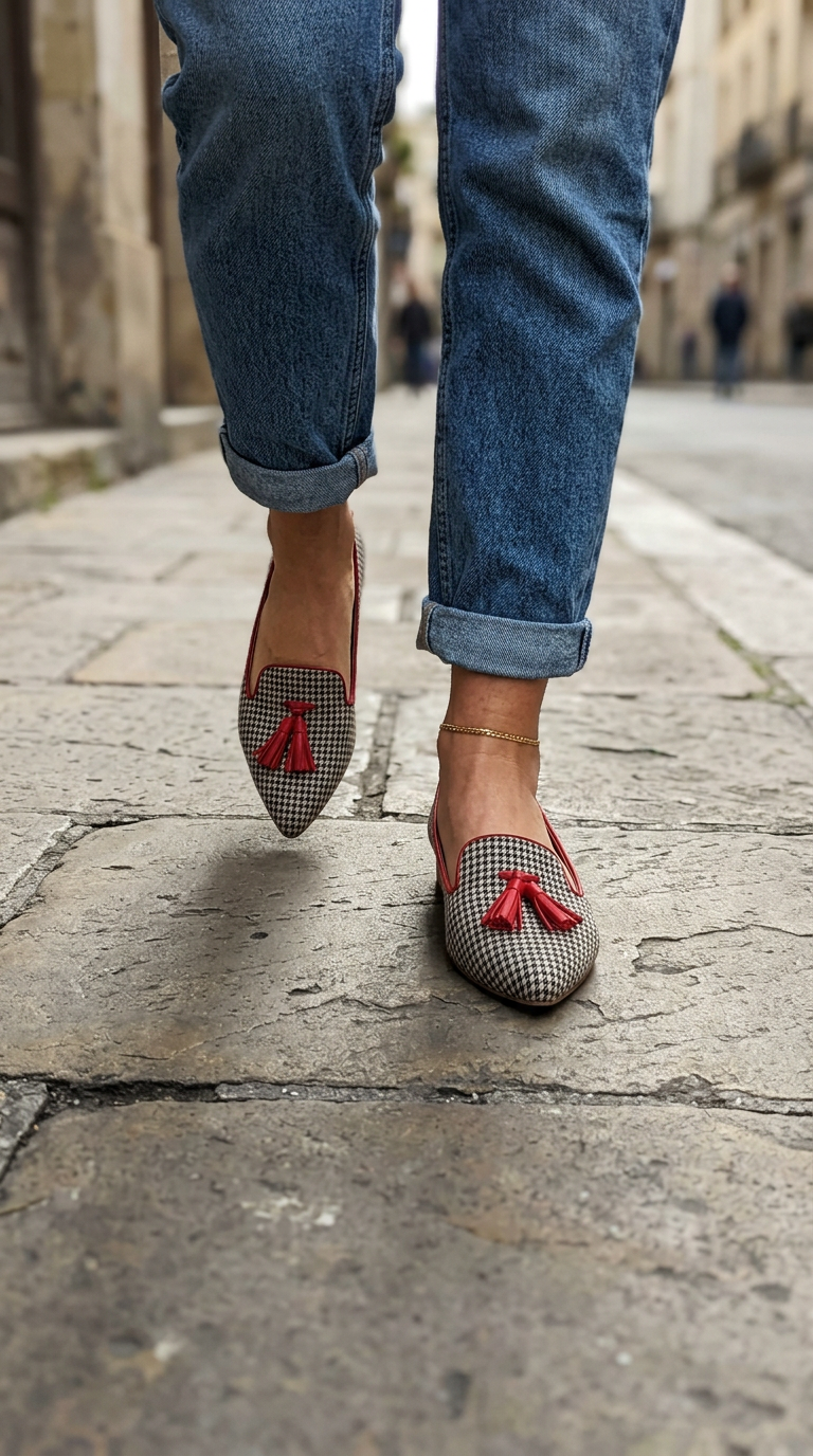 Livia | Ballerine à Pointe Slip-On
