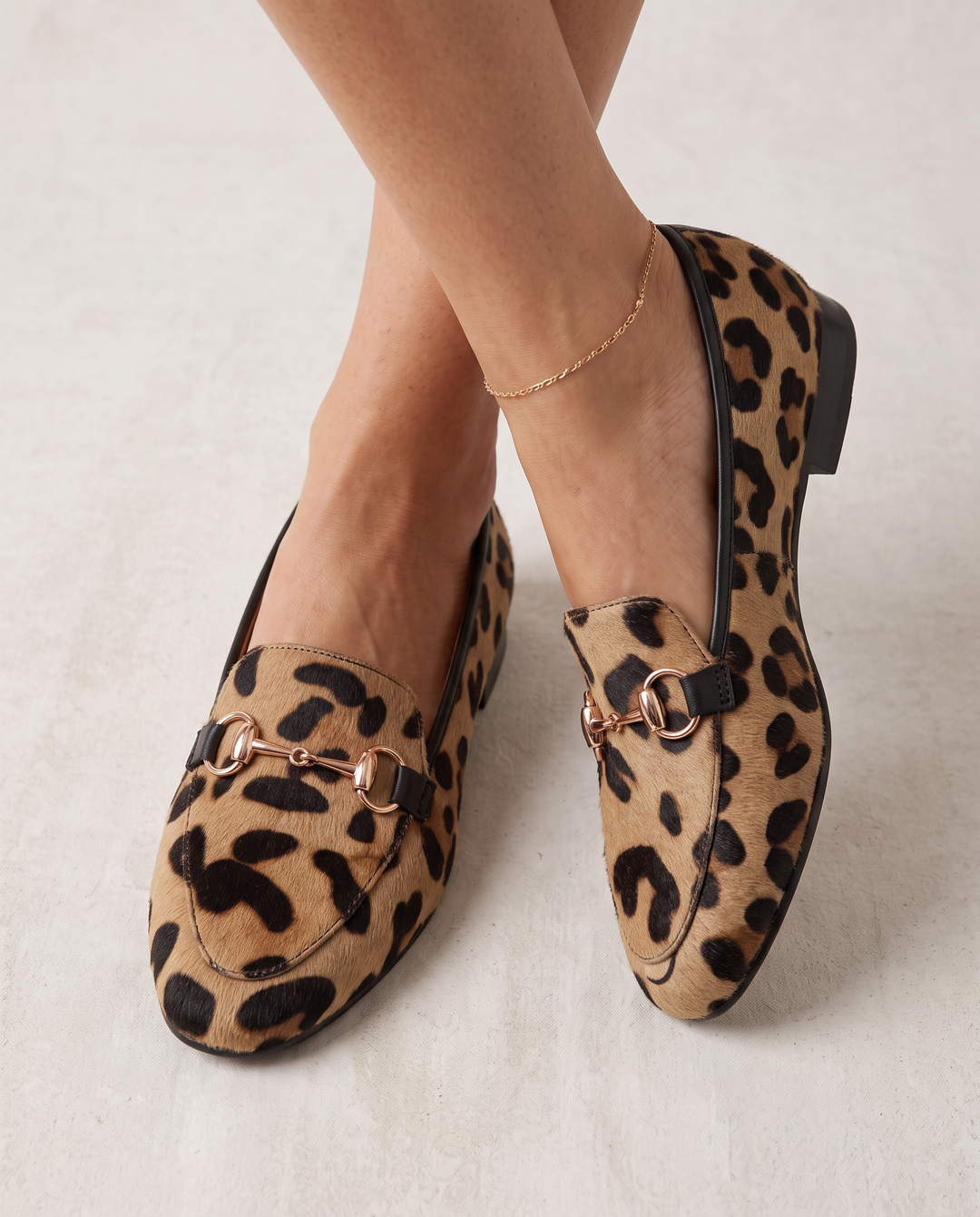 Mocassin Serena — Léopard avec Morsetto
