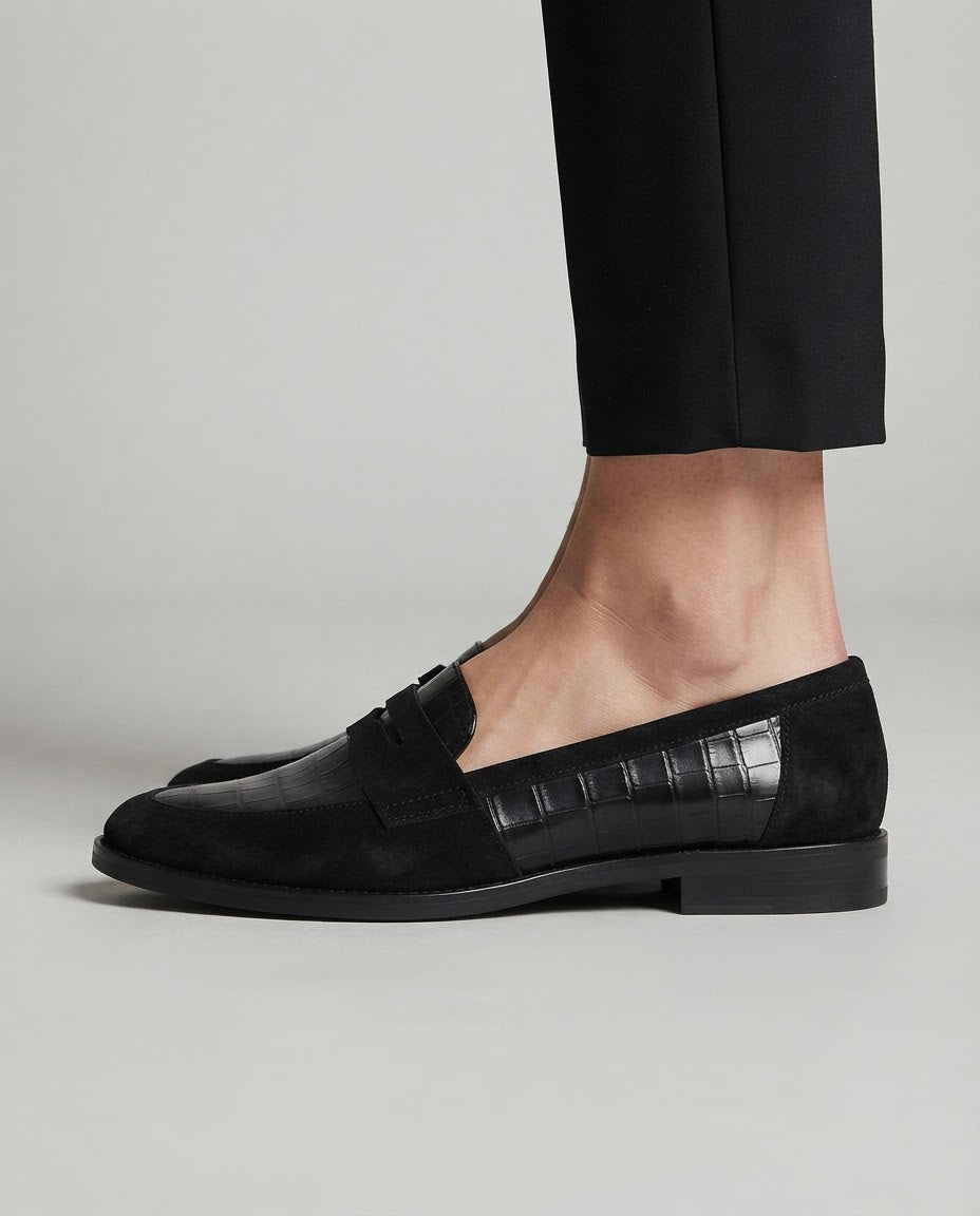 Mocassins Mariluz avec Semelle Intérieure Rembourrée