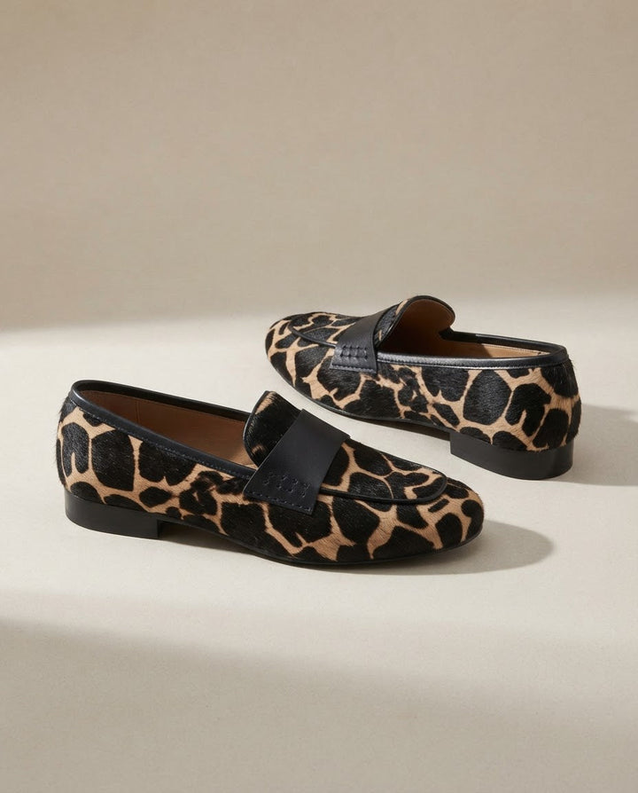Mocassin Giulia — Girafe Abricot