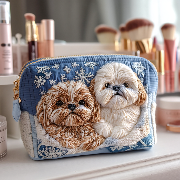 Trousse de Maquillage Matelassée et Confortable