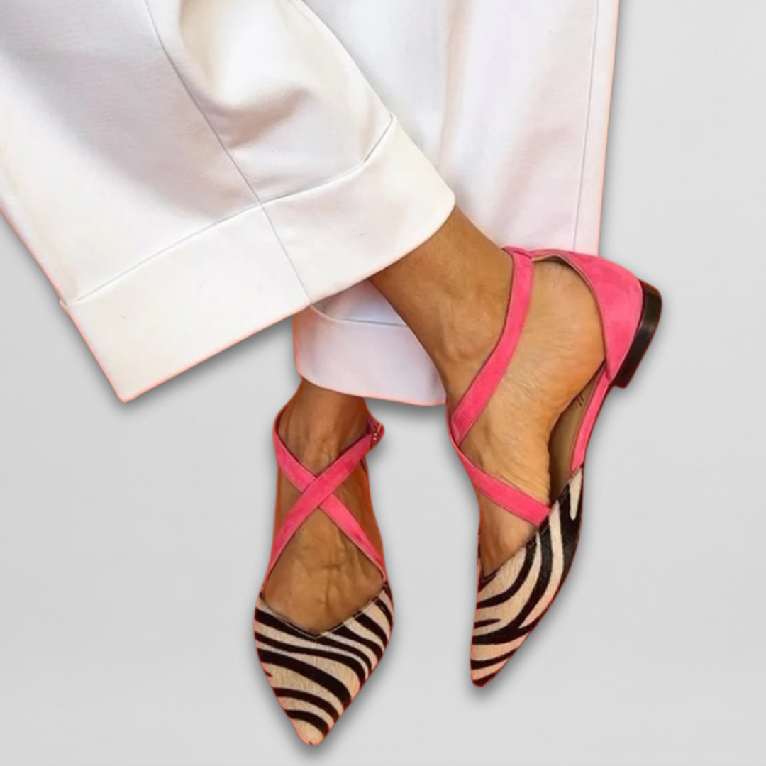 Ornella | Ballerines avec Lanières