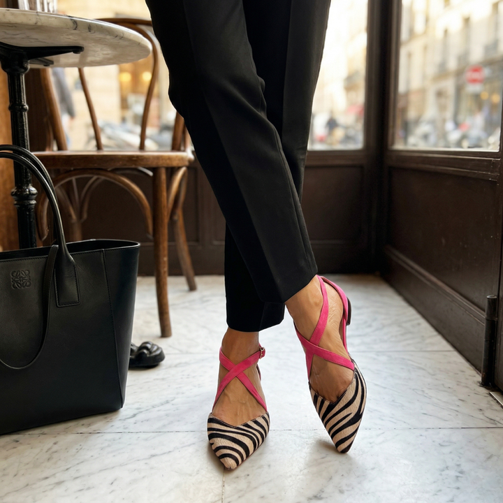 Ornella | Ballerines avec Lanières
