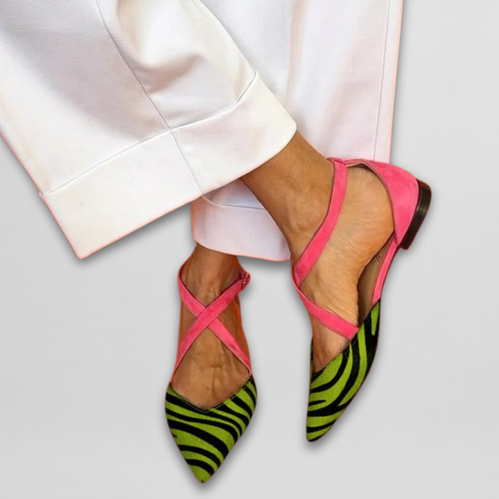 Ornella | Ballerines avec Lanières