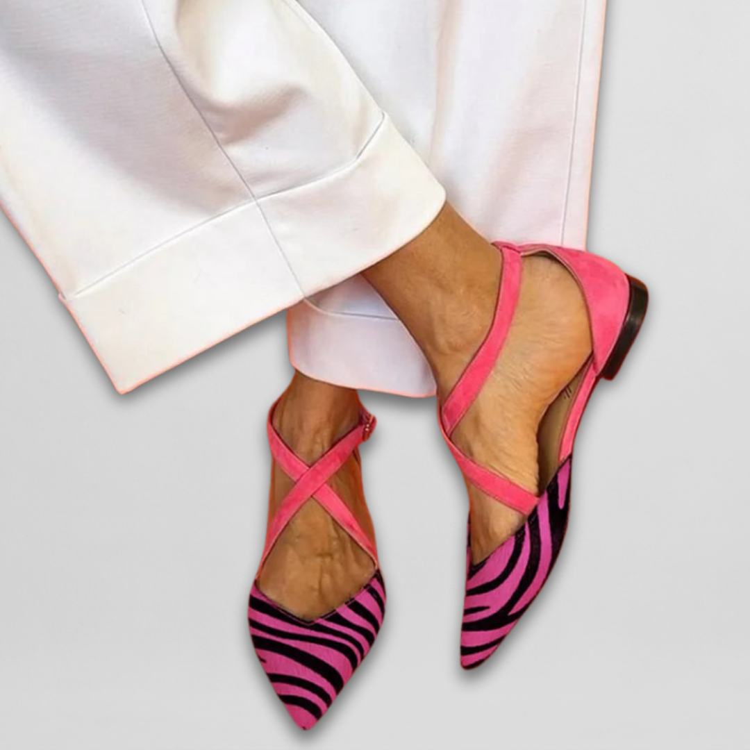Ornella | Ballerines avec Lanières