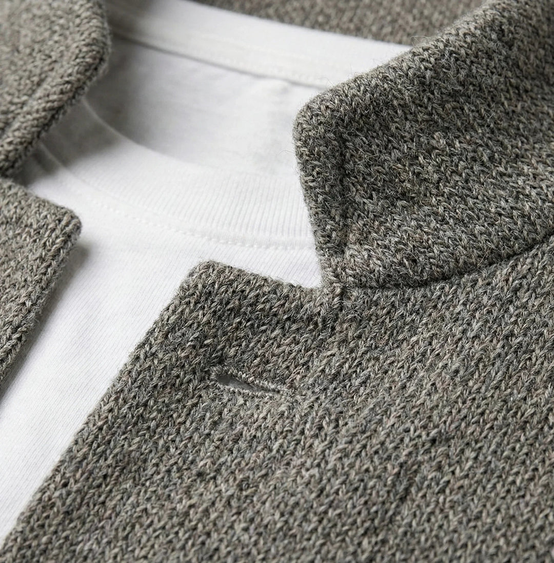 Sébastien | Blazer en Tricot Moderne