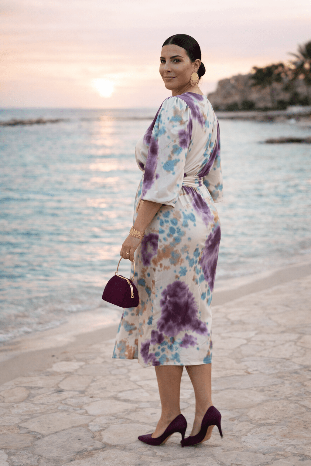 Olivia™ | Robe Col V