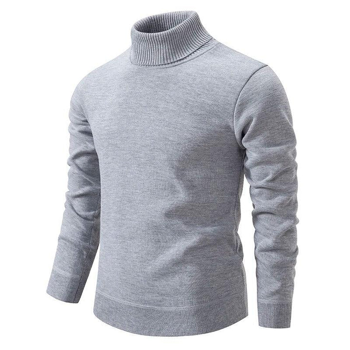 Franck | Élégant Pull Col Roulé